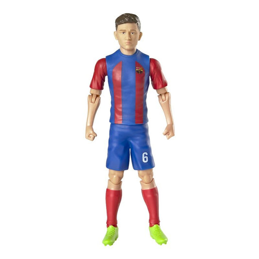 Figura articulada de Gavi con la equipación del FC Barcelona y un balón - 6