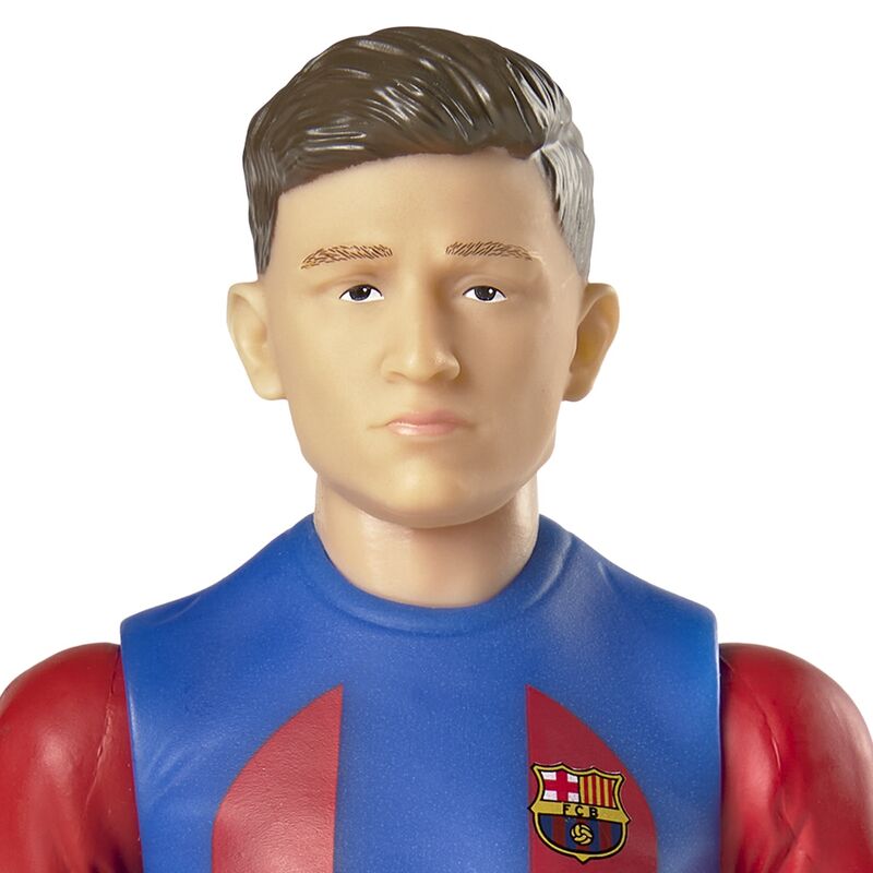Figura articulada de Gavi con la equipación del FC Barcelona y un balón - 7