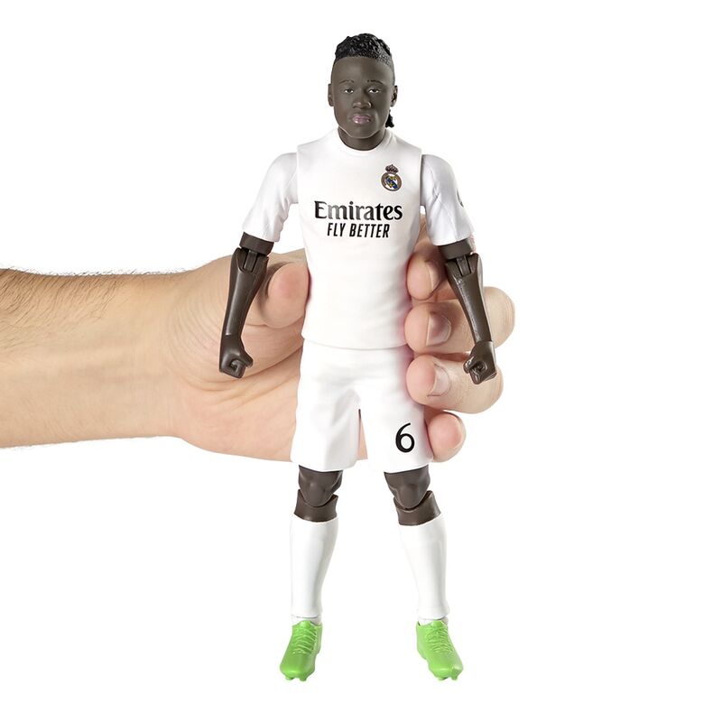 Figura articulada de Camavinga con equipación del Real Madrid y balón - 2