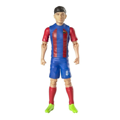 Figura articulada de Pedri con la equipación del FC Barcelona y una pelota - 3