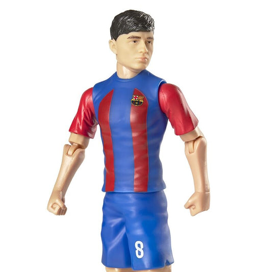 Figura articulada de Pedri con la equipación del FC Barcelona y una pelota - 4