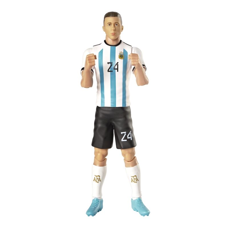 Figura Action Enzo Argentina articulada de 20 cm con balón - 5