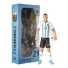 Figura Action Enzo Argentina articulada de 20 cm con balón