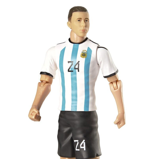 Figura Action Enzo Argentina articulada de 20 cm con balón - 6