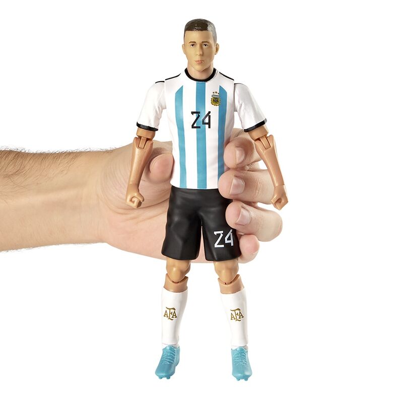 Figura Action Enzo Argentina articulada de 20 cm con balón - 7