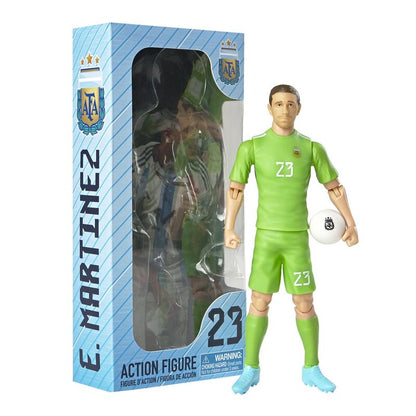 Figura articulada de Emiliano Martínez con la equipación de Argentina