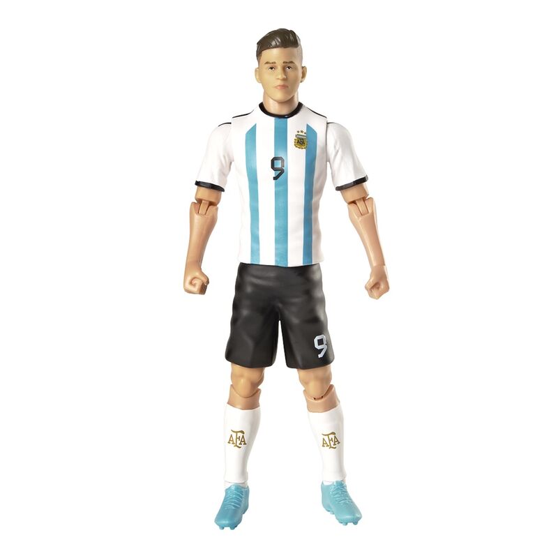 Figura articulada de Julián Álvarez con la camiseta de Argentina y un balón - 2