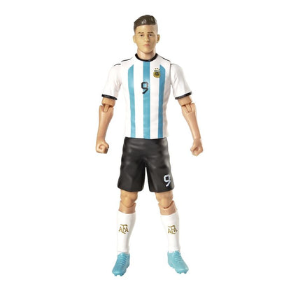 Figura articulada de Julián Álvarez con la camiseta de Argentina y un balón - 2