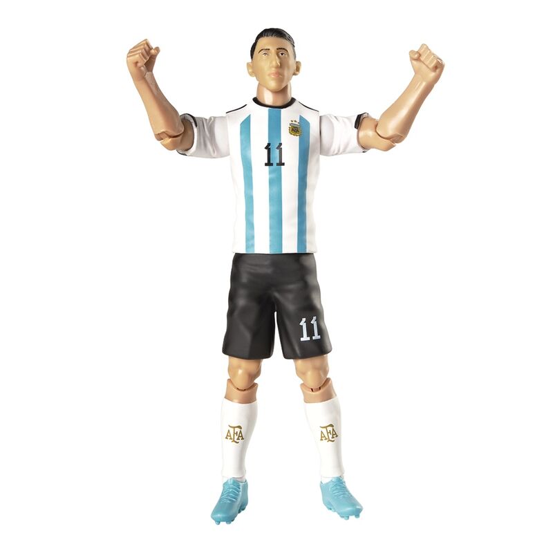 Figura articulada de Ángel Di María con uniforme de Argentina y balón - 3