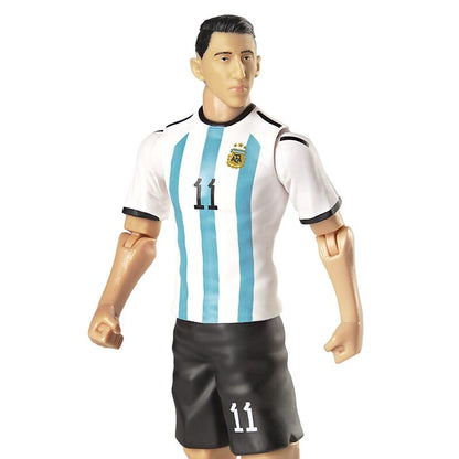Figura articulada de Ángel Di María con uniforme de Argentina y balón - 4