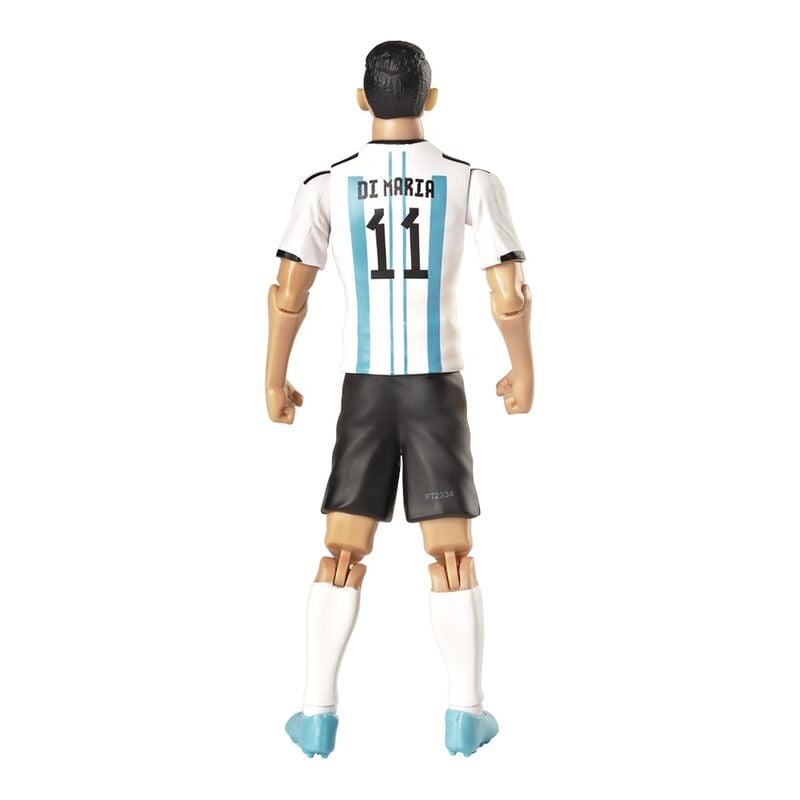 Figura articulada de Ángel Di María con uniforme de Argentina y balón - 7