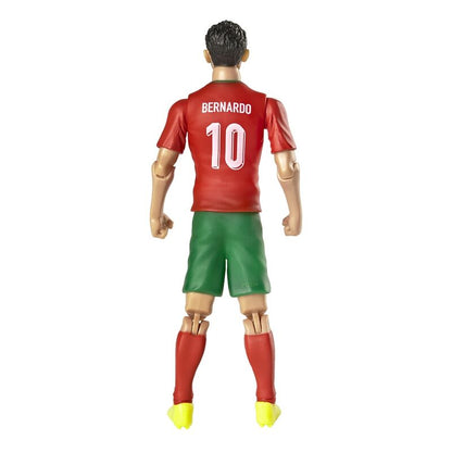 Figura articulada de Bernando Silva con la equipación de Portugal y un balón - 3