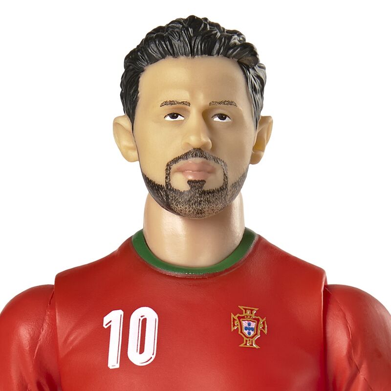 Figura articulada de Bernando Silva con la equipación de Portugal y un balón - 5