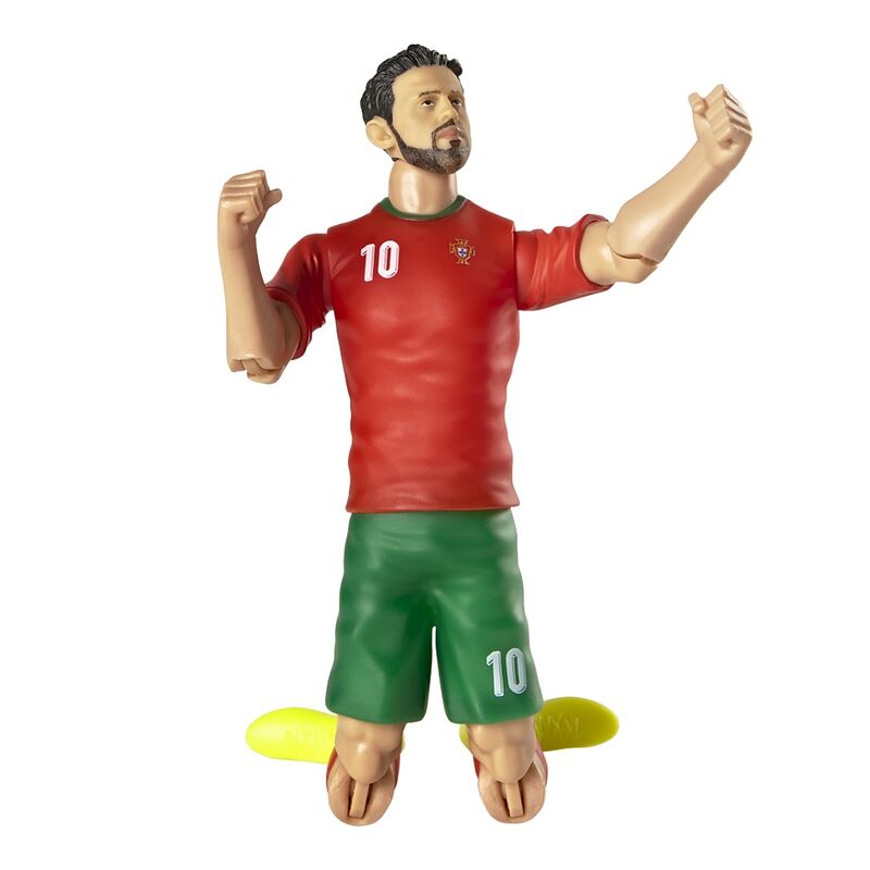 Figura articulada de Bernando Silva con la equipación de Portugal y un balón - 6