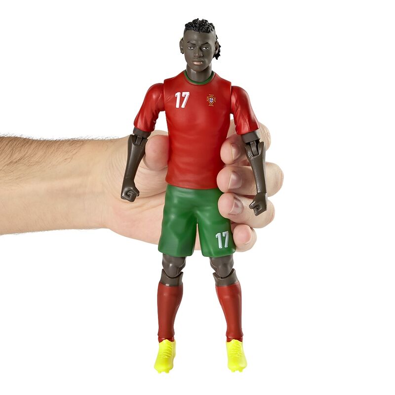 Figura articulada de Leao con equipación de Portugal y balón - 4