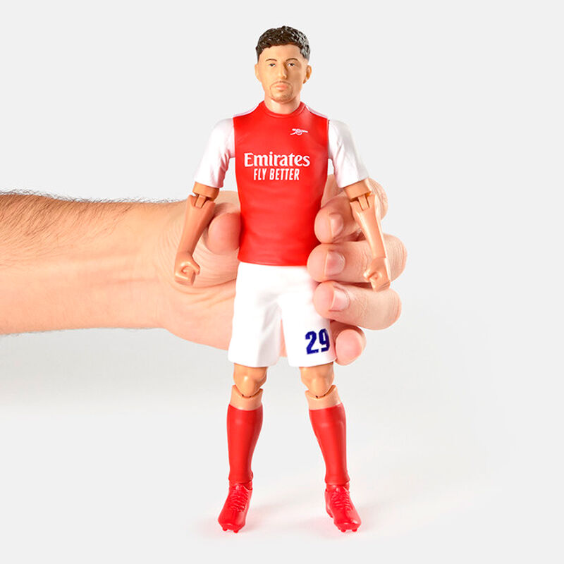 Figura articulada de Kai Havertz con equipación del Arsenal y balón - 5