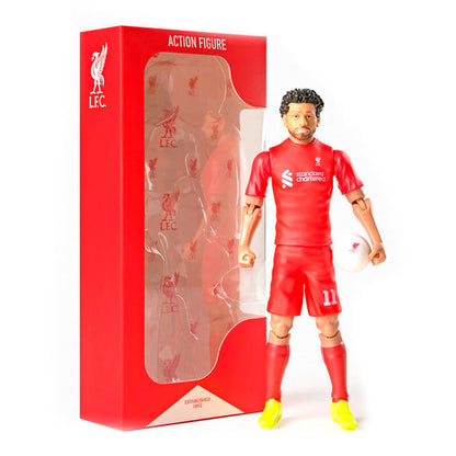 Figura articulada de Salah con equipación roja del Liverpool FC