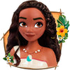 Busto de peinados de Vaiana Moana 2 Disney con cabello largo oscuro