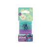 Set de 15 gomas de pelo Stitch Disney en tonos turquesa y lila