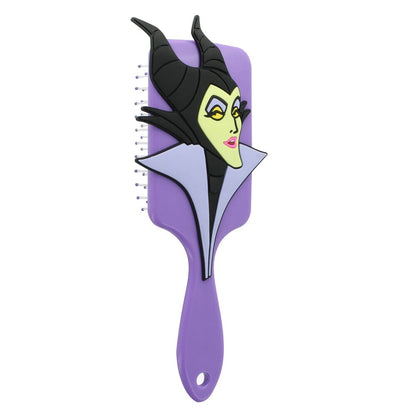 Cepillo de pelo 3D morado de Maléfica Disney Villains - 3