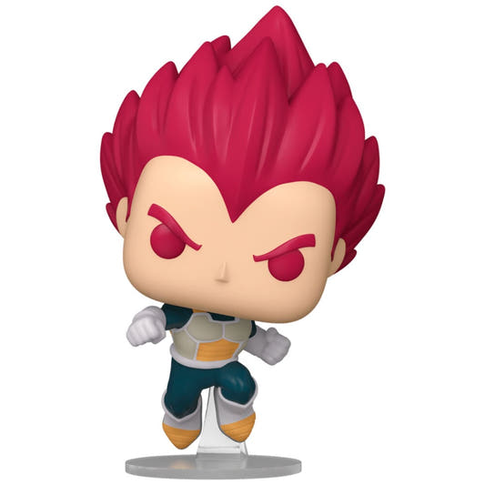 Figura Funko POP! de Vegeta Super Saiyan God con armadura saiyan