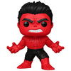 Figura Funko POP! de Red Hulk con piel roja y pantalón negro