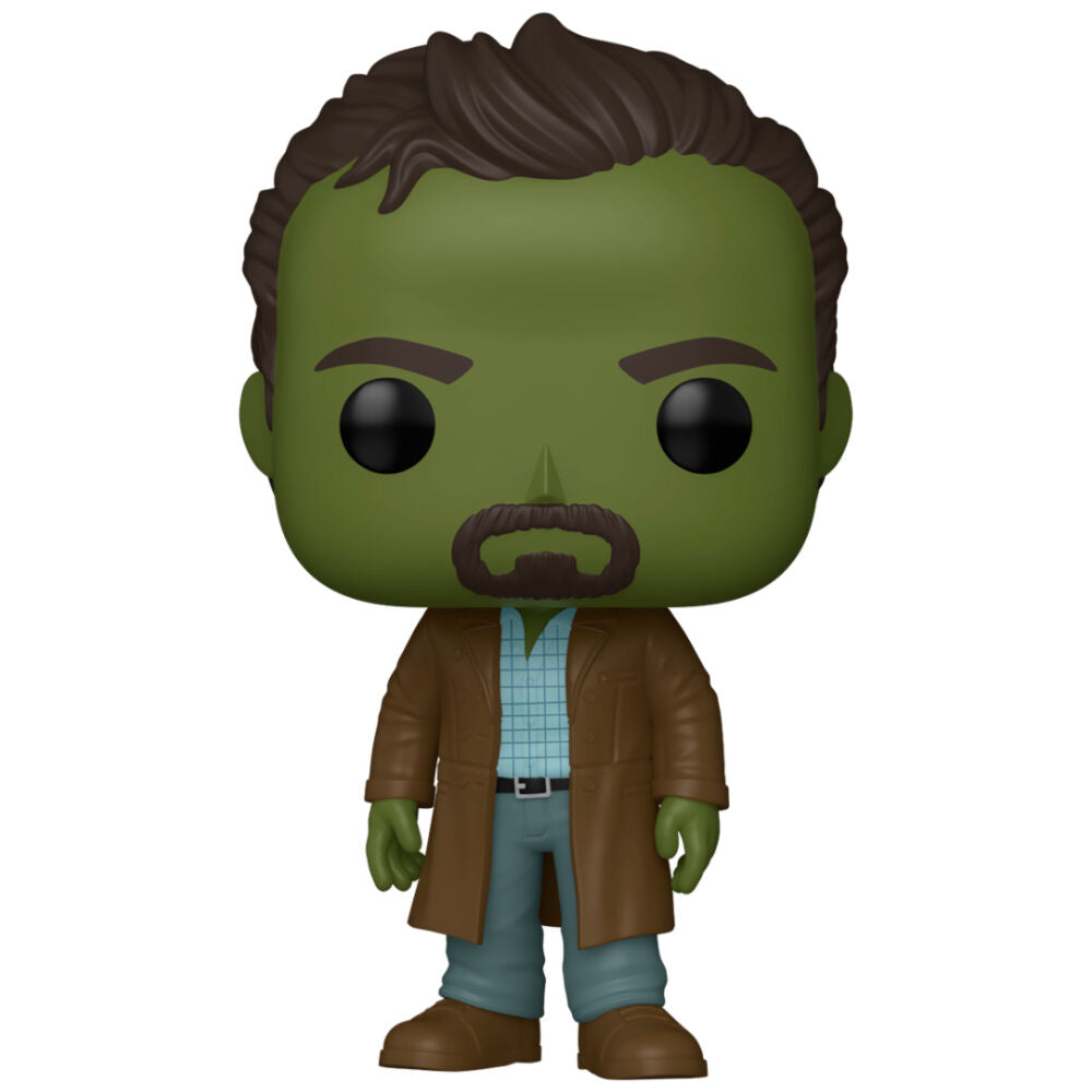 Figura Funko POP! de The Leader con piel verde y gabardina marrón