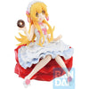 Figura Ichibansho de Shinobu Oshino con vestido blanco y donut