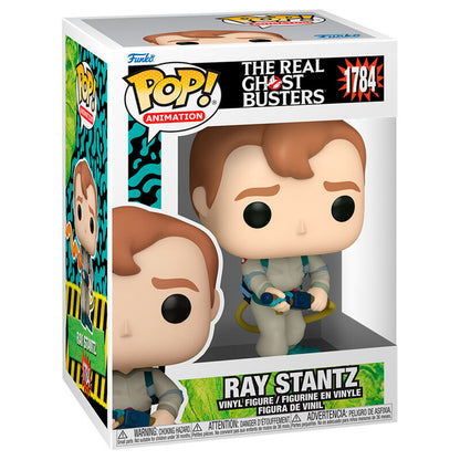 Figura Funko POP! de Ray Stantz con lanzador y efecto de energía naranja - 2
