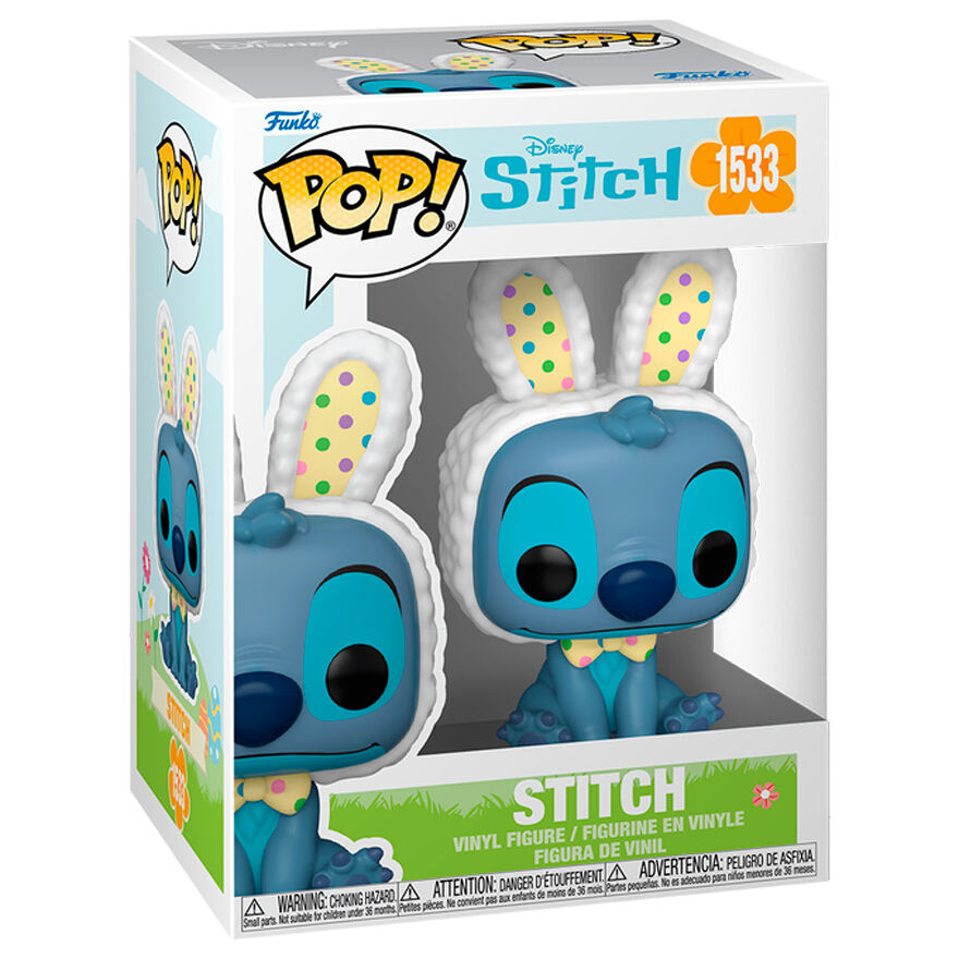 Figura Funko POP! de Stitch con orejas de conejo de Pascua - 2