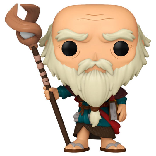 Figura Funko POP! de Deckard Cain de Diablo con bastón