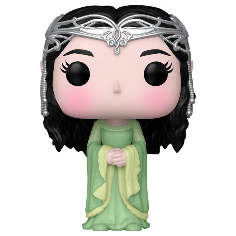 Figura Funko POP! de Arwen con vestido verde y adorno plateado