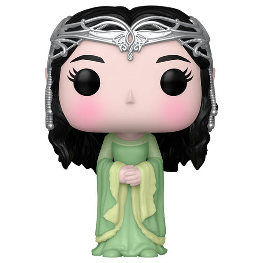 Figura Funko POP! de Arwen con vestido verde y adorno plateado