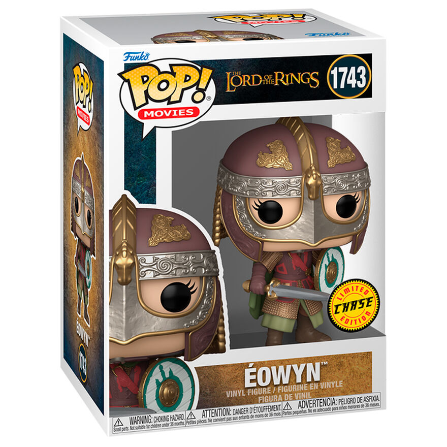 Figura Funko POP! de Eowyn con espada y escudo en caja - 4