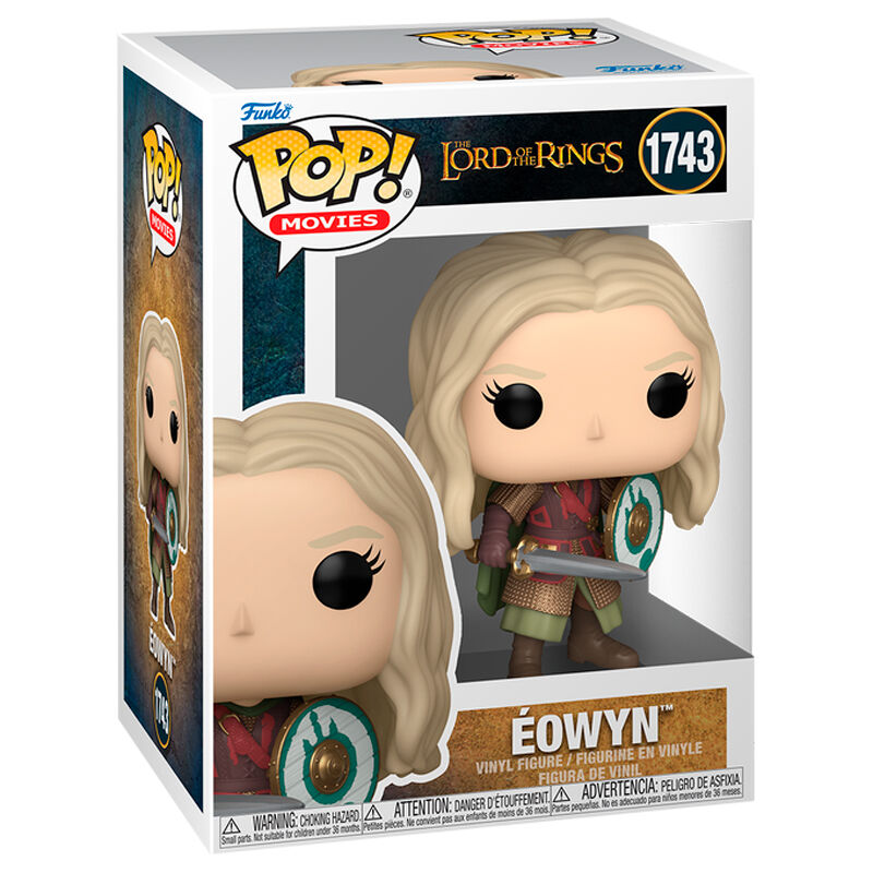Figura Funko POP! de Eowyn con espada y escudo en caja - 2