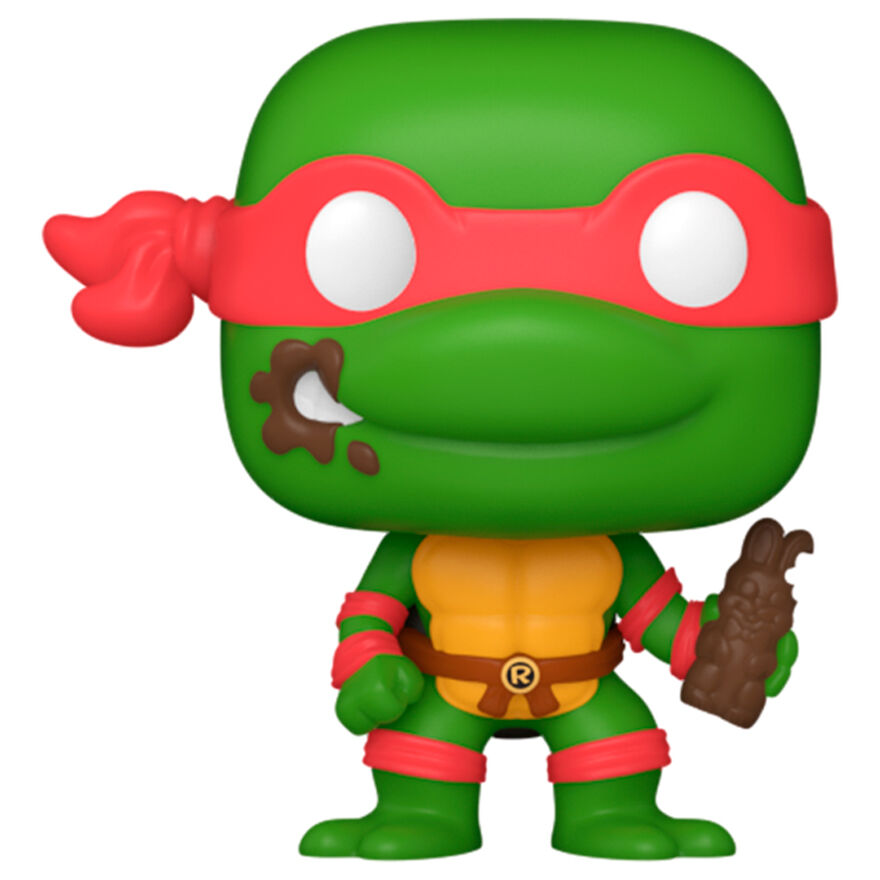 Figura Funko Pocket POP! de Raphael de Tortugas Ninja con diseño de Conejo de Pascua - 2