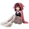 Figura Robocosan Relax Time de Banpresto sentada con sudadera rosa