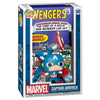 Figura Funko POP! Comic Covers de Capitán América con portada de Los Vengadores
