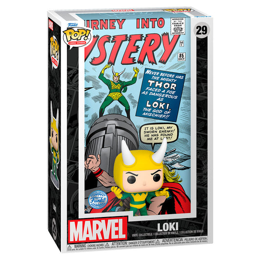 Figura Funko POP! Comic Covers de Loki Marvel Exclusive