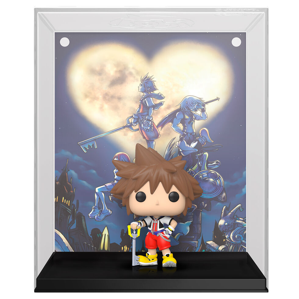 Figura Funko POP! Game Cover de Sora de Kingdom Hearts en caja - 2