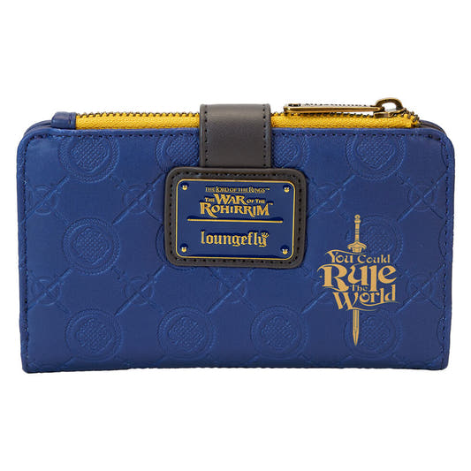 Cartera Loungefly azul de La Guerra de los Rohirrim con medallón frontal - 4