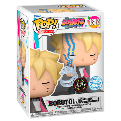 Figura Funko POP! de Boruto Momoshiki Transformation en caja - 3