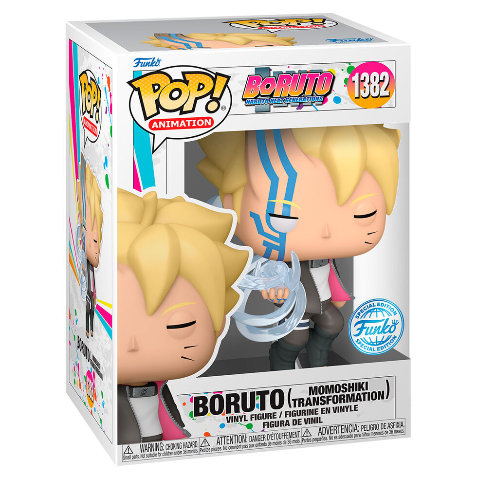 Figura Funko POP! de Boruto Momoshiki Transformation en caja - 2