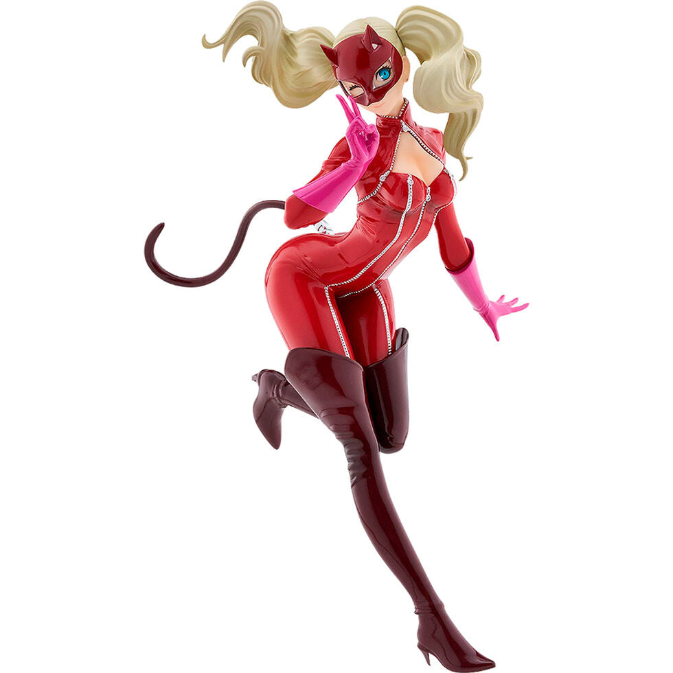 Figura Pop Up Parade de Panther de Persona 5 Royal con traje rojo y máscara