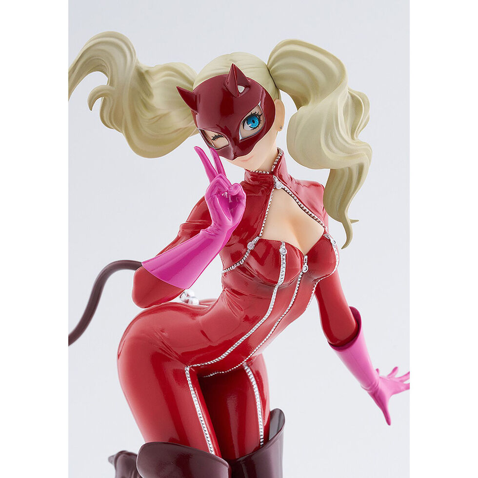 Figura Pop Up Parade de Panther de Persona 5 Royal con traje rojo y máscara - 3