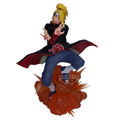 Figura de Deidara de Naruto Shippuden con efecto de explosión