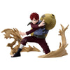 Figura de Gaara Vibration Stars de Naruto Shippuden con calabaza y efectos de arena