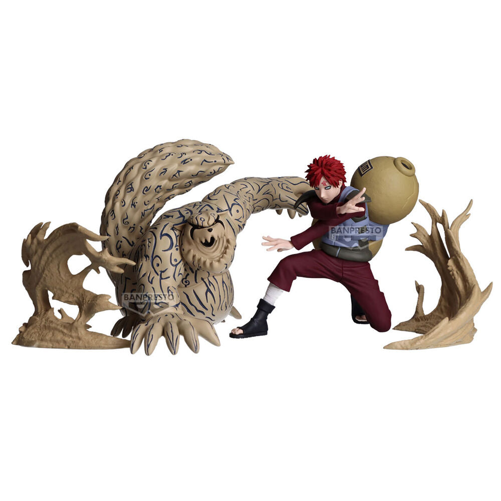 Figura Shukaku de Naruto Shippuden con marcas azules y grandes garras - 2