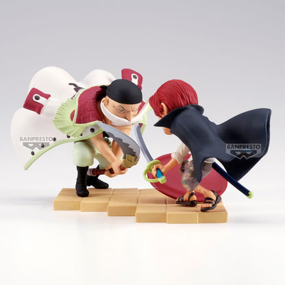 Figura Banpresto de Edward Newgate y Shanks enfrentados sobre una base - 3