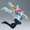 Figura de Koby de One Piece Battle Record en pose de acción